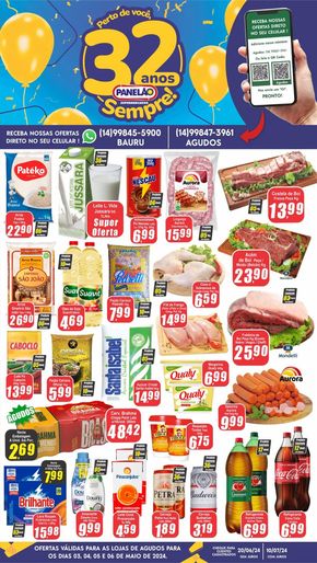 Promoções de Supermercados em Agudos | Ofertas Panelão de Panelão | 03/05/2024 - 06/05/2024