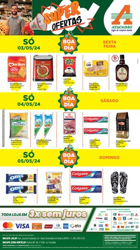 Promoções de Supermercados em Santana | Ofertas Atacadão - Boa do Dia de Atacadão | 03/05/2024 - 05/05/2024
