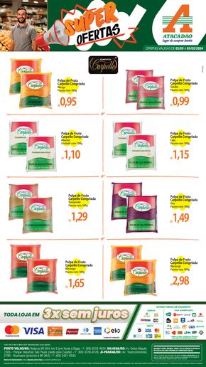 Promoções de Supermercados em Vilhena | Ofertas Atacadão - Congelados de Atacadão | 03/05/2024 - 05/05/2024