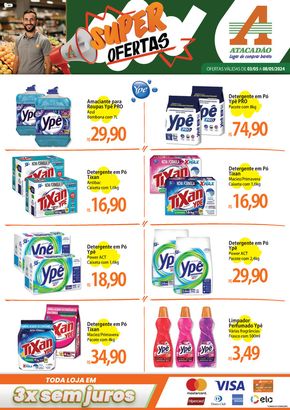 Promoções de Supermercados em Vilhena | Ofertas Atacadão - Limpeza de Atacadão | 03/05/2024 - 08/05/2024