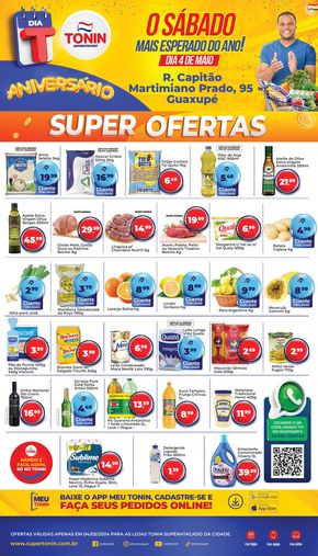 Catálogo Tonin Superatacado em Guaxupé | Super Ofertas | 04/05/2024 - 04/05/2024