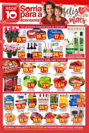Promoções de Supermercados em Barrinha | Jornal de Ofertas  de Rede 10 | 07/05/2024 - 11/05/2024