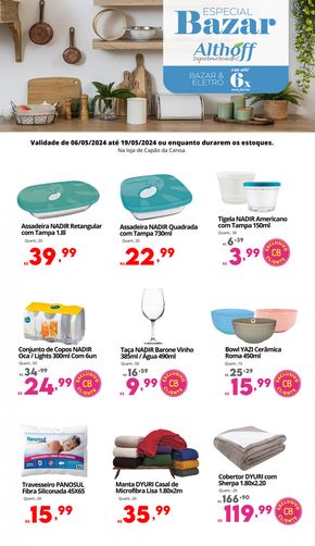Catálogo Althoff Supermercados em Capão da Canoa | Encarte Bazar - RS | 07/05/2024 - 19/05/2024