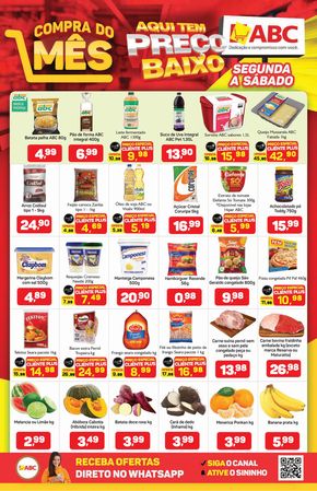 Promoções de Supermercados em Nova Serrana |  Oferta Semanal Varejo - Geral de Supermercados ABC | 07/05/2024 - 11/05/2024