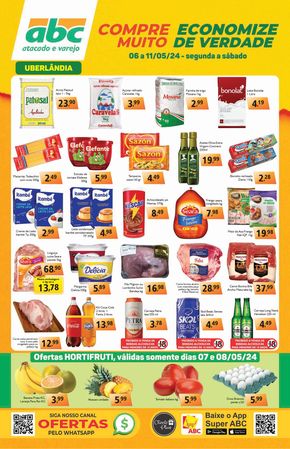 Catálogo Supermercados ABC em Uberlândia | Ofertas Supermercados ABC | 07/05/2024 - 11/05/2024