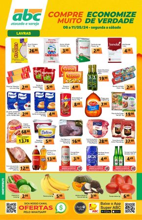 Catálogo Supermercados ABC | Ofertas da Semana - Atacados - Lavras | 07/05/2024 - 11/05/2024