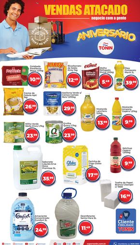 Promoções de Supermercados em Santa Gertrudes | VENDAS ATACADO, negocie com a gente de Tonin Superatacado | 06/05/2024 - 10/05/2024