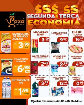 Catálogo Paxá Supermercados em Manhuaçu | Oferta Paxá Supermercados | 07/05/2024 - 07/05/2024