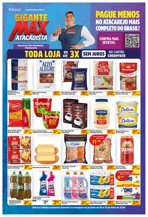 Promoções de Supermercados em Medianeira | Ofertas Max Atacadista de Max Atacadista | 07/05/2024 - 12/05/2024