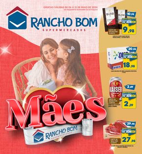 Catálogo Rancho Bom Supermercados em Schroeder | Ofertas Rancho Bom Supermercados | 07/05/2024 - 12/05/2024