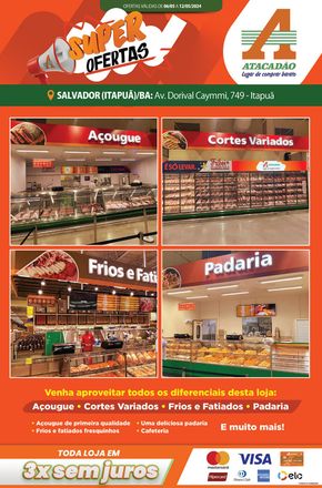 Catálogo Atacadão em Pinheiral | Atacadão - Açougue / Frios e Fatiados / Padaria | 07/05/2024 - 12/05/2024