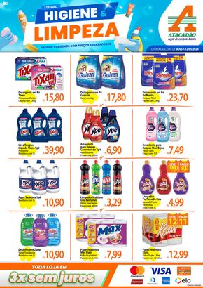 Promoções de Supermercados em Goiânia | Atacadão - Higiene e Limpeza de Atacadão | 07/05/2024 - 12/05/2024