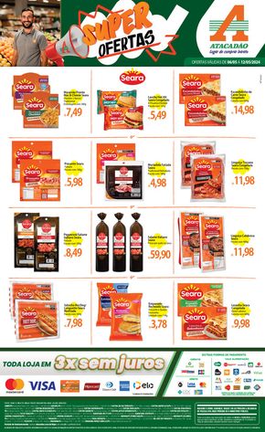 Promoções de Supermercados em Campo Largo | Atacadão - Frios e Congelados de Atacadão | 07/05/2024 - 12/05/2024