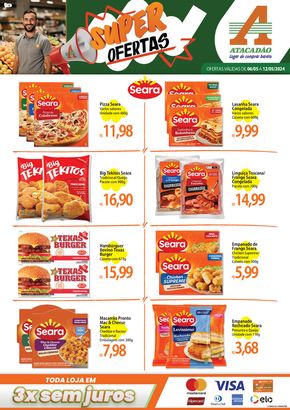 Promoções de Supermercados em Santo Amaro da Imperatriz | Atacadão - Congelados e Embutidos de Atacadão | 07/05/2024 - 12/05/2024