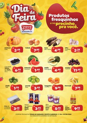 Promoções de Supermercados em Igarassu | Dia de Feira  de Novo Atacarejo | 06/05/2024 - 07/05/2024