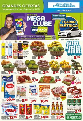 Catálogo Confiança Supermercados em Sorocaba | Grandes Ofertas Confiança Supermercados | 07/05/2024 - 09/05/2024