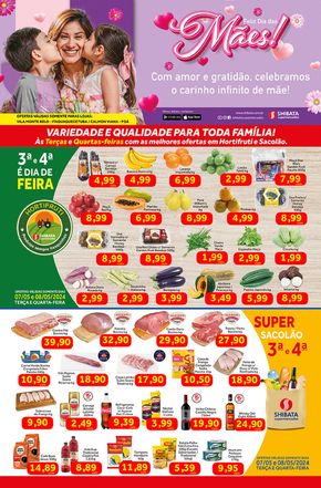 Catálogo Shibata Supermercados em Biritiba-Mirim | Dia Das Mães | 07/05/2024 - 13/05/2024