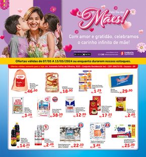 Catálogo Shibata Supermercados em Ubatuba | Dia Das Mães | 07/05/2024 - 13/05/2024