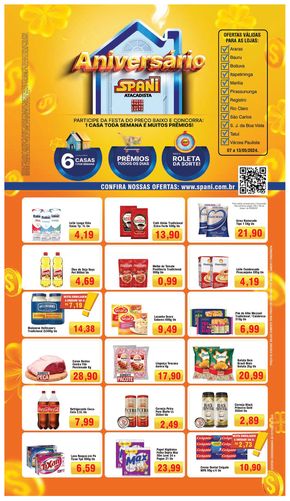 Promoções de Supermercados em Espírito Santo do Pinhal | Ofertas Spani Atacadista de Spani Atacadista | 07/05/2024 - 14/05/2024