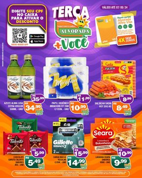 Catálogo Supermercados Alvorada em Pouso Alegre | Oferta Supermercados Alvorada | 07/05/2024 - 07/05/2024