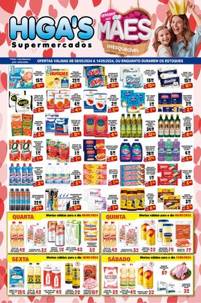 Catálogo Supermercado Higas em São Caetano do Sul | Semana Das Mães | 08/05/2024 - 14/05/2024
