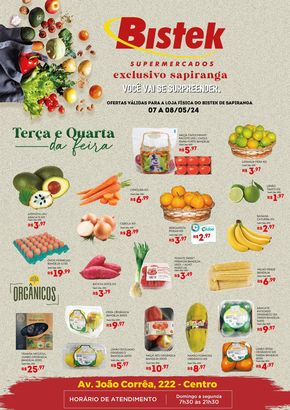 Catálogo Bistek Supermercados em Cocal do Sul | Ofertas Bistek Supermercados | 07/05/2024 - 08/05/2024
