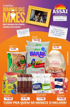 Promoções de Supermercados em Goiânia | O melhor domingo das Mães de Assaí Atacadista | 07/05/2024 - 10/05/2024