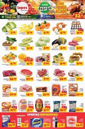 Catálogo Lopes Supermercados | Super Feirão Guarulhos | 08/05/2024 - 09/05/2024
