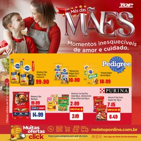 Promoções de Supermercados em Rio do Oeste | Mês Das Mães de Rede Top | 08/05/2024 - 12/05/2024