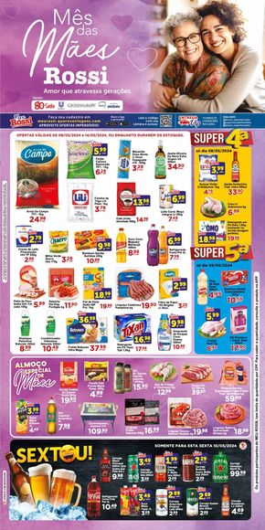 Catálogo Rossi Supermercados em Franco da Rocha | Ofertas Rossi Supermercados | 08/05/2024 - 14/05/2024