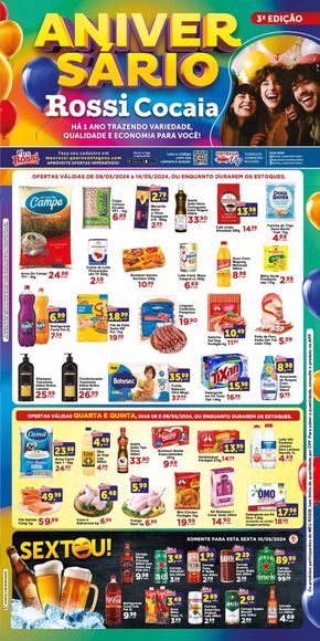 Catálogo Rossi Supermercados | Ofertas Rossi Supermercados | 08/05/2024 - 14/05/2024