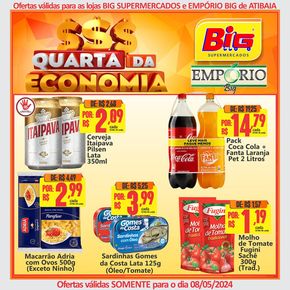 Promoções de Supermercados em Bragança Paulista | Ofertas Big Supermercados de Big Supermercados | 08/05/2024 - 16/05/2024