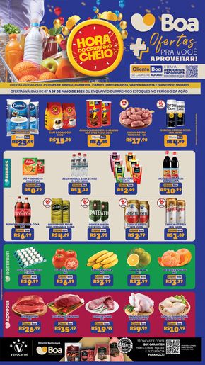Catálogo Boa Supermercados em Várzea Paulista | Ofertas Boa Supermercados | 08/05/2024 - 09/05/2024