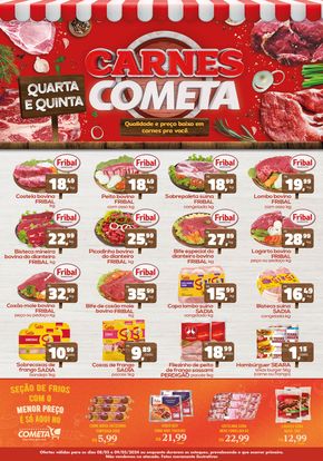 Catálogo Cometa Supermercados em Fortaleza | Carnes Cometa | 08/05/2024 - 09/05/2024