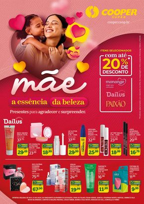 Promoções de Supermercados em Rio dos Cedros | Dia Das Mes de Cooper | 08/05/2024 - 21/05/2024
