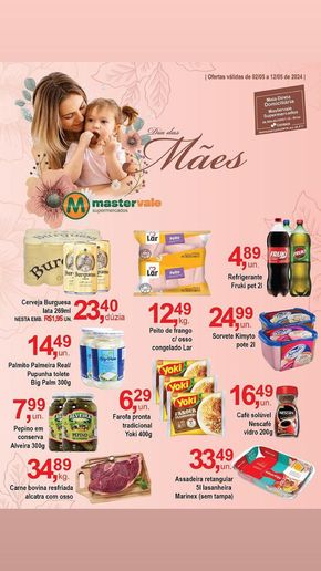 Promoções de Supermercados em Rio dos Cedros | Dia das Mães de Mastervale Supermercados | 08/05/2024 - 12/05/2024