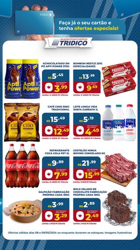 Catálogo Supermercados Tridico em São José do Rio Preto | Ofertas Supermercados Tridico | 08/05/2024 - 09/05/2024