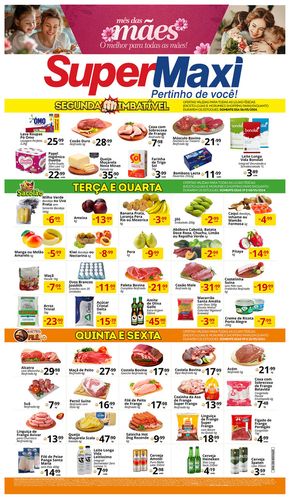 Promoções de Supermercados em Monte Alegre de Minas | Ofertas SuperMaxi de SuperMaxi | 08/05/2024 - 10/05/2024