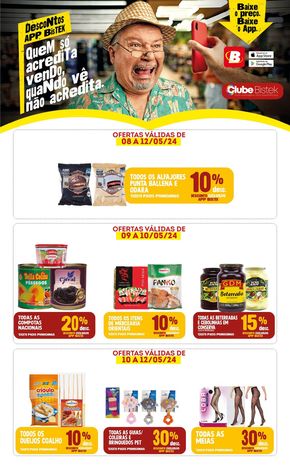 Catálogo Bistek Supermercados em Nova Veneza | Ofertas Bistek Supermercados | 09/05/2024 - 12/05/2024