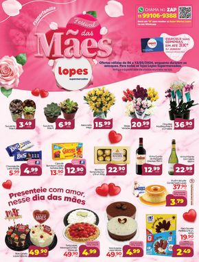 Catálogo Lopes Supermercados em Guarulhos | Festival de Mães | 09/05/2024 - 12/05/2024