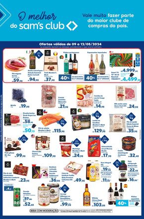 Promoções de Supermercados em Vargem Grande Paulista | OFERTAS FINAL DE SEMANA de Sam's Club | 09/05/2024 - 12/05/2024