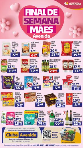 Catálogo Supermercados Avenida em Ourinhos | Final De Semana  | 09/05/2024 - 12/05/2024