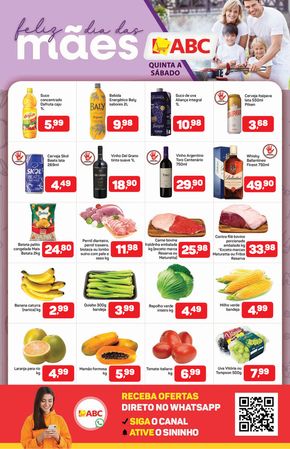 Catálogo Supermercados ABC em Machado | Ofertas de FDS - Varejo - Sul | 09/05/2024 - 11/05/2024