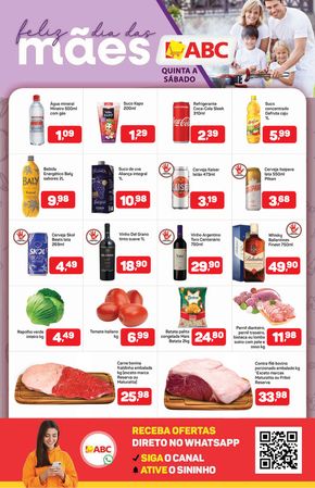 Catálogo Supermercados ABC em Araxá | Ofertas de FDS - Varejo - Araxá | 09/05/2024 - 11/05/2024
