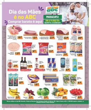 Catálogo Supermercados ABC em Prado |  Ofertas de FDS Atacados - Paracatu | 09/05/2024 - 11/05/2024