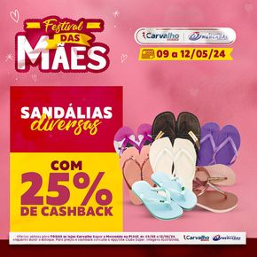 Catálogo Carvalho Supermercado em Teresina | Festival das Mães | 09/05/2024 - 12/05/2024