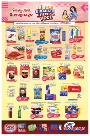 Catálogo Supermercado Savegnago em Campinas | Dia das Mães | 09/05/2024 - 15/05/2024