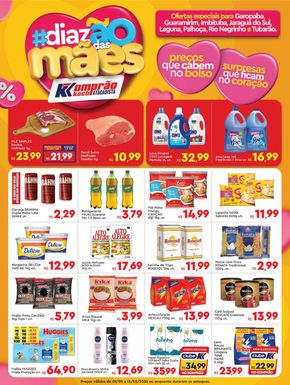 Promoções de Supermercados em Biguaçu | Ofertas Semanal Komprão Atacadista de Komprão Atacadista | 09/05/2024 - 15/05/2024