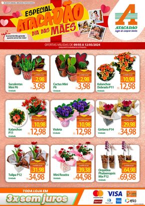 Promoções de Supermercados em Betim | Atacadão - Especial Dia das Mães de Atacadão | 09/05/2024 - 12/05/2024