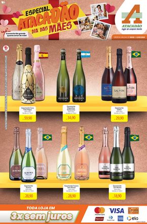 Promoções de Supermercados em Jacareí | Atacadão - Vinhos e Espumantes de Atacadão | 09/05/2024 - 12/05/2024